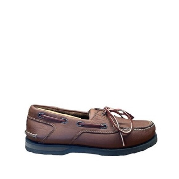 Clarks Mens Falcon Boat Shoes 10 W Active Air 30102 Vintage Deadstock Brown